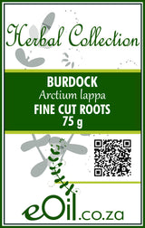 Burdock Roots Fine Herbal Tea - 75g - Herbal Collection - eOil.co.za