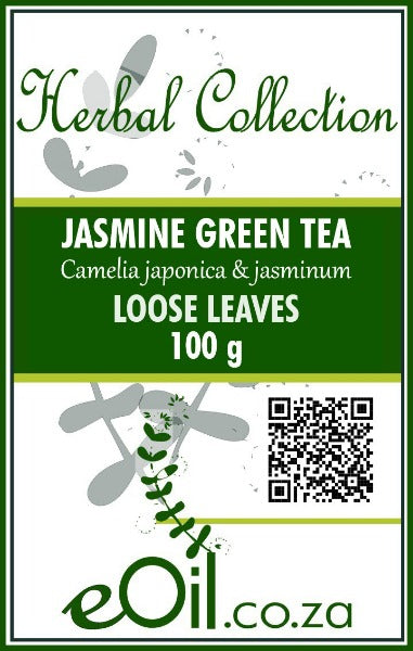 Jasmine Green Tea Loose Leaves Organic Herbal Tea - eOil.co.za