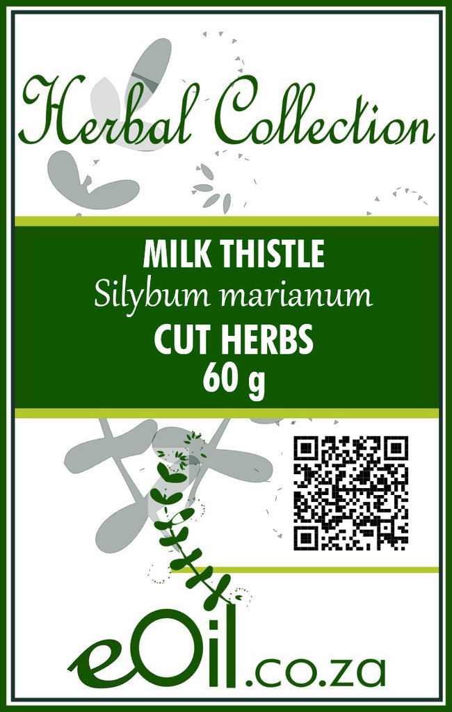 Milk Thistle Dried Herb Cut - 60 g - Herbal Collection - eOil.co.za