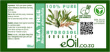 TEA TREE HYDROSOL ORGANIC (Melaleuca alternifolia) 100 ml - eOil.co.za