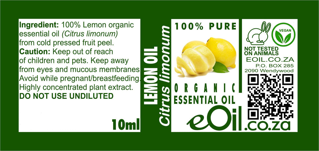 eOil.co.za throat soothing essential oils lemon eucalyptus thyme ginger coconut oils recipe synery