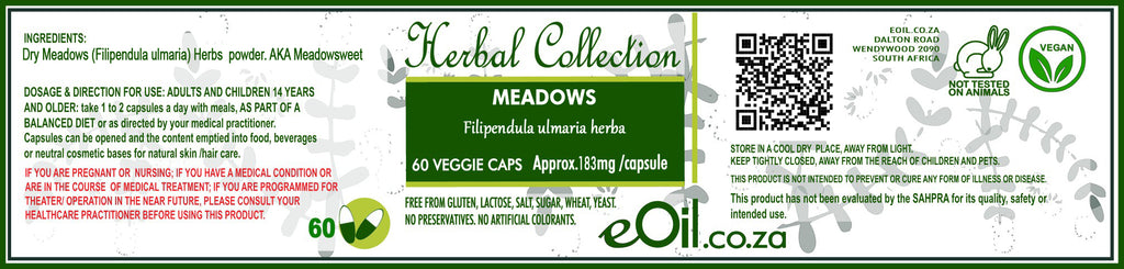 Meadow - 60 capsules - Herbal Collection - eOil.co.za
