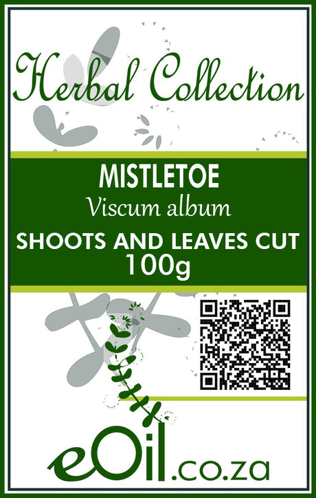 Mistletoe Cut Dried (Viscum album) - 100 g - Herbal Collection - eOil.co.za