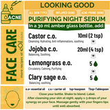 Acne - Recipe Synergy Purifying Night Serum - eOil.co.za