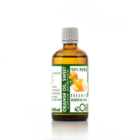 Orange Essential Oil Organic, uplifting fruity citrus note for room scenting - eOil.co.za 100 ml