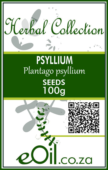 Dried Psyllium Seed (Plantago ovata) - 100 g - Herbal Collection - eOil.co.za
