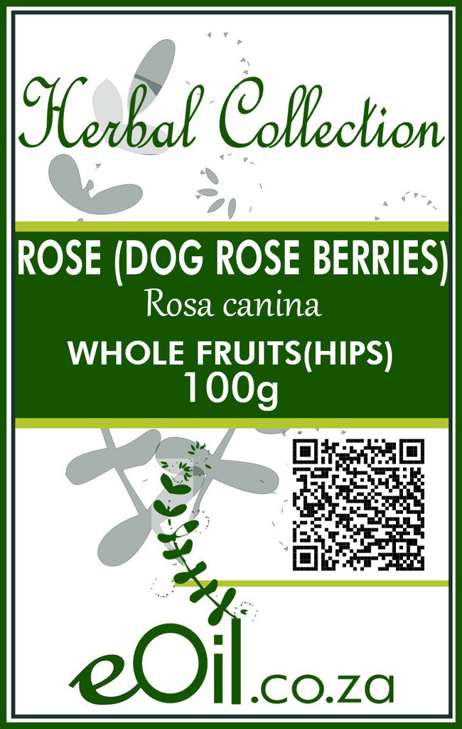Rosehip Dried (Rosa Canina) - 100 g - Herbal Collection - eOil.co.za