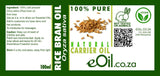 RICE BRAN NATURAL CARRIER OIL (Oriza sativa) 100 ml - eOil.co.za