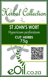 St John's Wort Cut Dried - 75 g - eOil.co.za