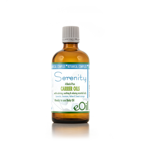 Serenity Body Carrier Oil (Restore Relax Sleep) Botanical Complex - 100 ml - eOil.co.za