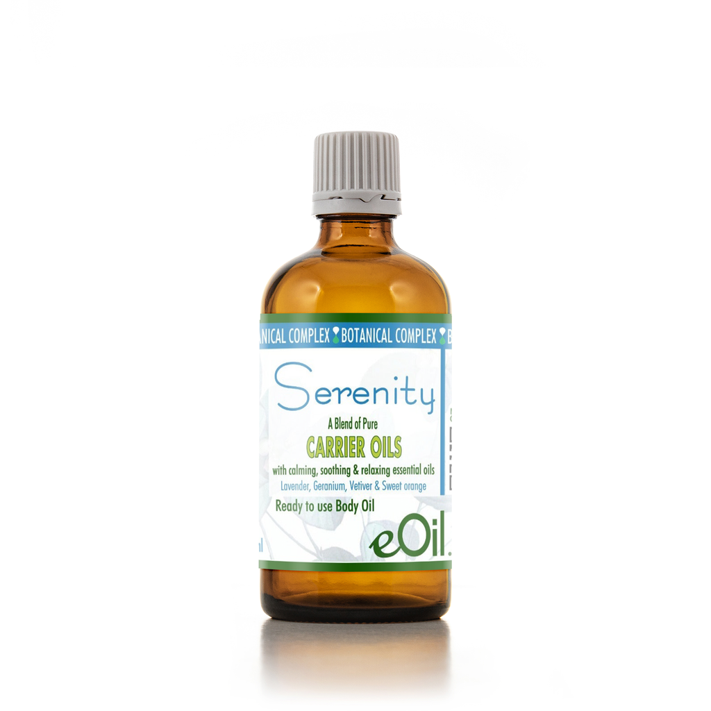Serenity Body Carrier Oil (Restore Relax Sleep) Botanical Complex - 100 ml - eOil.co.za