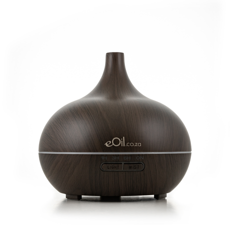 eOil.co.za diffuser aromatherapy essential oil Cocoon dark wood 400 ml