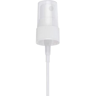 Bottle + atomiser spray white 18/410 -  amber glass 20 ml  - Packaging Collection - eOil.co.za