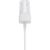 Bottle + atomiser spray white 18/410 -  amber glass 20 ml  - Packaging Collection - eOil.co.za