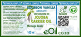 Vanilla Macerated Carrier Oil - 100 ml - eOil.co.za