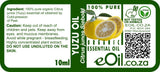 Yuzu ( Citrus junos ) Essential Oil - 10 ml - eOil.co.za