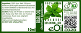 Basil organic essential oil 10 ml - eOil.co.za - Uses Benefits Prices 