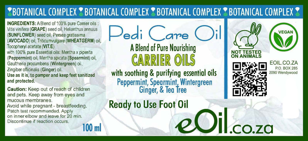 Pedi Care Oil Body oil - botanical complex ready to use 100 ml