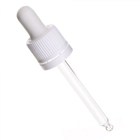 Empty Glass bottle Amber 18/410 - 10 ml - with Pipette - packaging - eOil.co.za