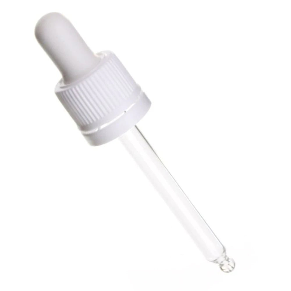 Pipette Dropper Black or White 18/62 mm - eOil.co.za