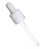 Empty Glass bottle Amber 18/410 - 30 ml - with Pipette - packaging - eOil.co.za
