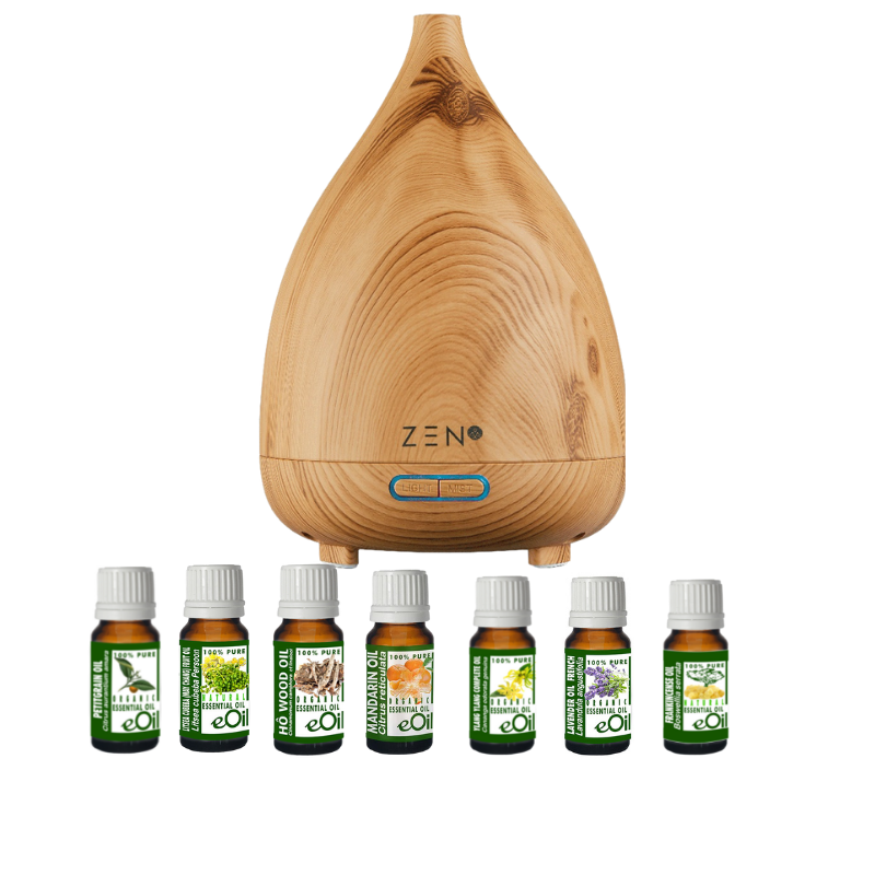 Diffuser Eos Clear - 7 Essential Oils 10 ml - Gifts Collection - eOil.co.za