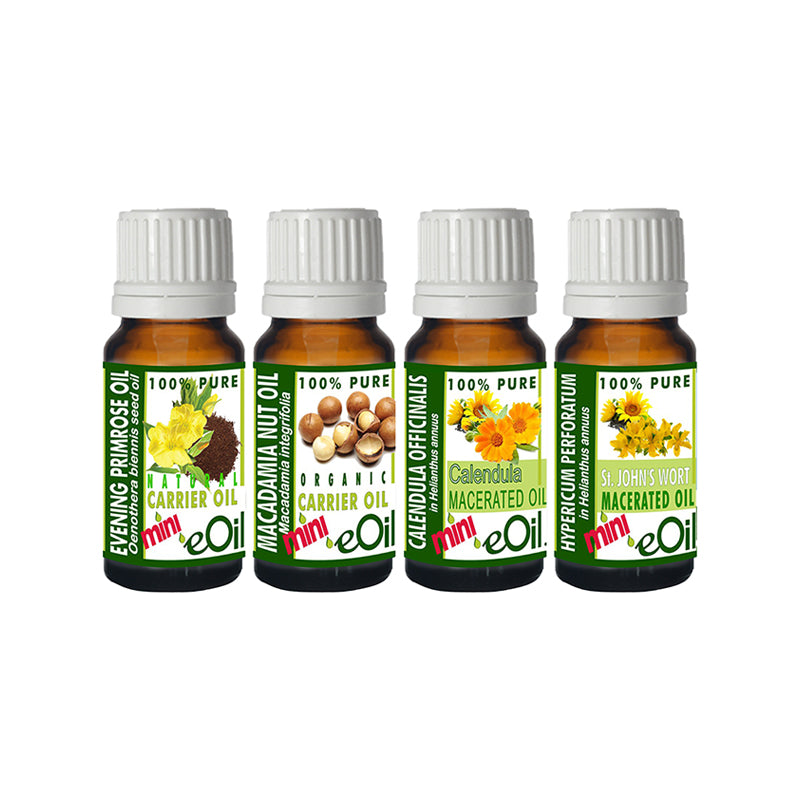 Women Health Oils - Discovery Collection Mini carrier oils set - 4 x 10 ml - eOil.co.za