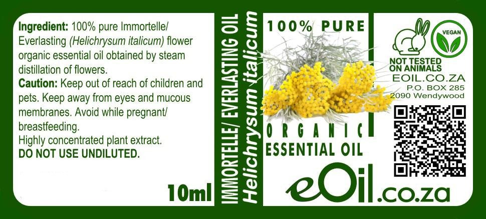 eOil.co.za essential oil helichrysum italicum 10 ml organic