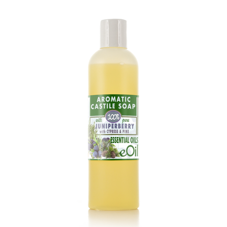 Castile soap Juniper essential oil liquid natural base undiluted 250 ml - eOil.co.za