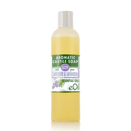 Castile soap Lavender essential oil liquid natural base undiluted 250 ml - eOil.co.za