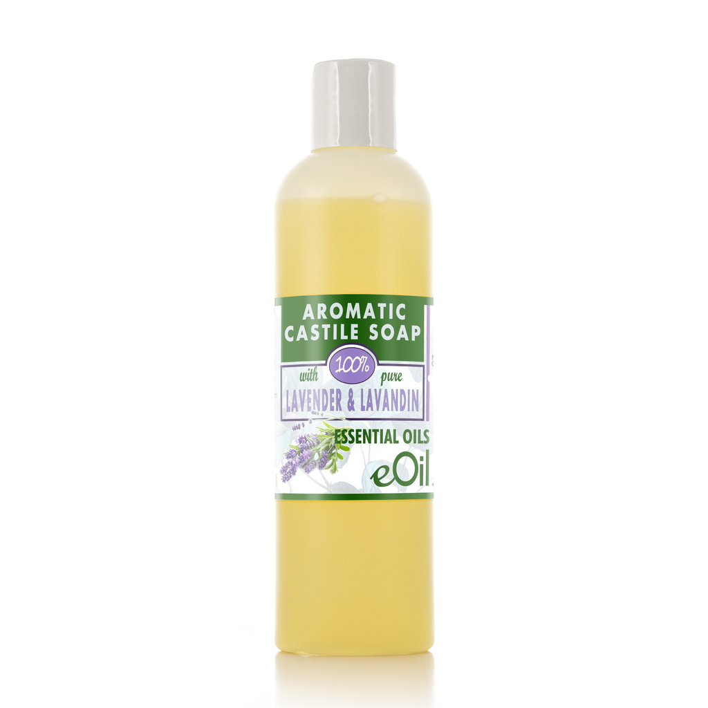 Castile soap Lavender essential oil liquid natural base undiluted 250 ml - eOil.co.za