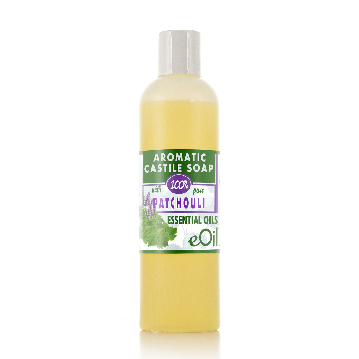 Castile soap Patchouli essential oil liquid natural base undiluted 250 ml - eOil.co.za