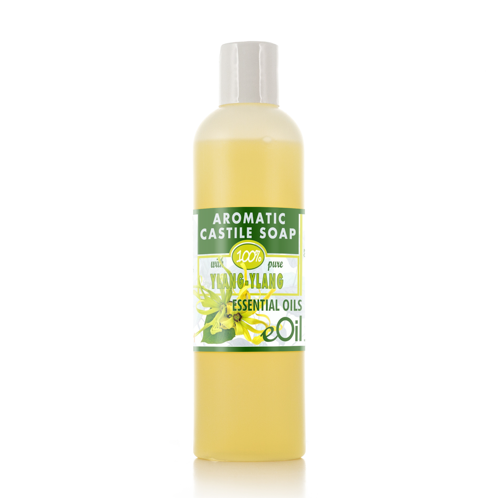 Castile soap Ylang Ylang essential oil liquid natural base undiluted 250 ml - eOil.co.za