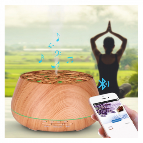 Diffuser eOil Ultrasonic Aromatherapy Spa Musical 400 ml