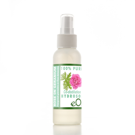 Rose on Geranium Hydrosol Co-distilled Natural Floral Water - 100 ml - eOil.co.za