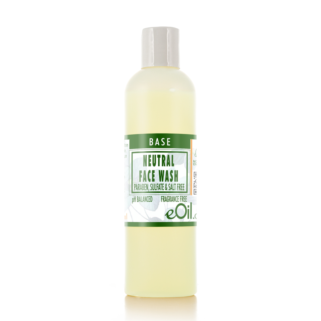 Face wash neutral paraben sulfate fragrance free base 250 ml - eOil.co.za