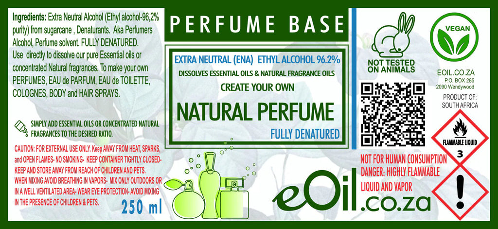 Aromatic Perfume - Feeling good - Eau de Cologne - Zesty Morning - Recipe Synergy - eOil.co.za
