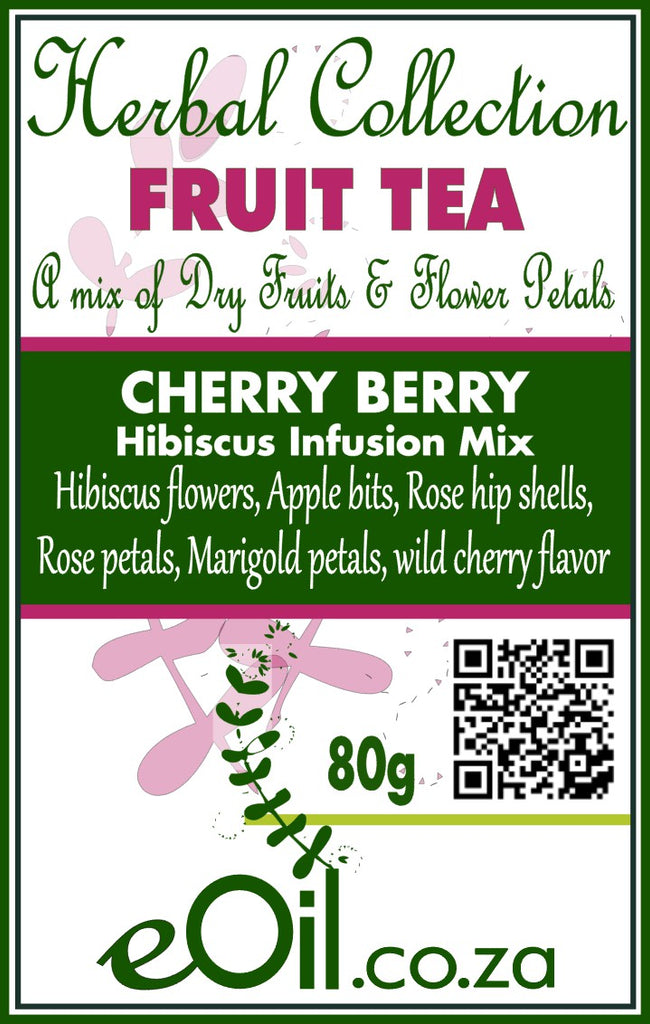Fruit Tea - Cherry Berry - 80 g - eOil.co.za