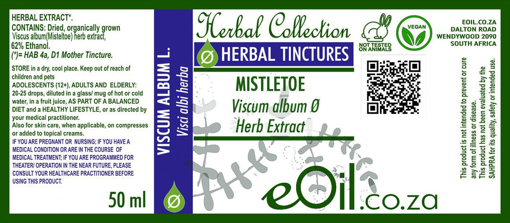 Mistletoe Tincture (Viscum album) - 50 ml - eOil.co.za