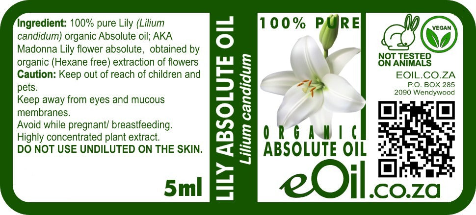 Lily Absolute Oil - 5 ml - eOil.co.za