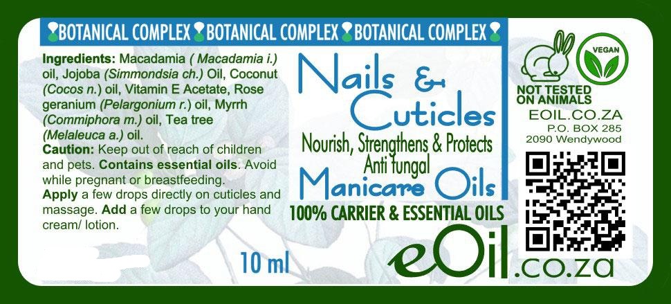Nails & Cuticles Manicare Body oil - Botanical Complex 10 ml