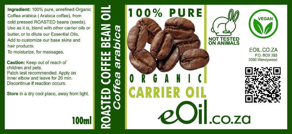 Coffee Bean Roasted Oil | 100 ml - eOil.co.za