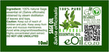 SAGE NATURAL ESSENTIAL OIL (Salvia officinalis) 10 ml - eOil.co.za