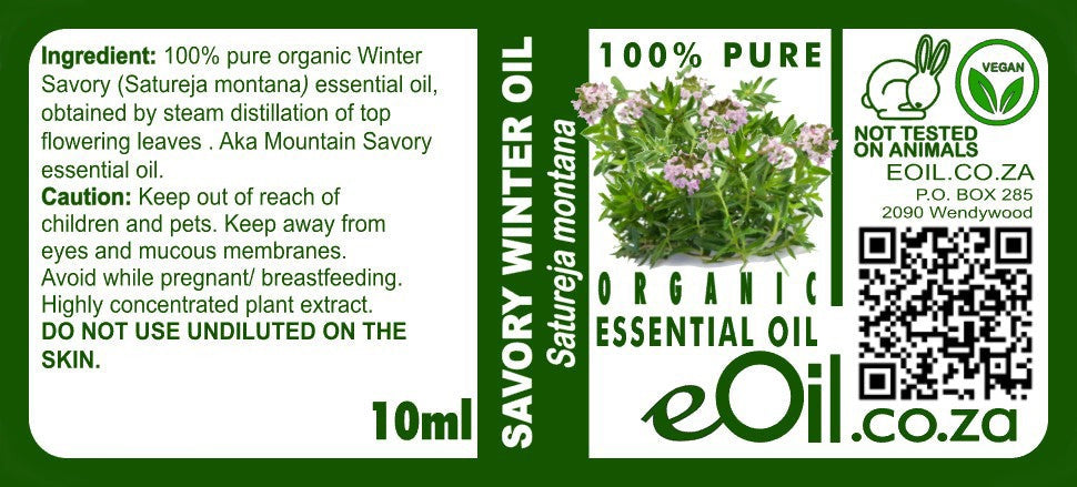 Savory Montana Winter Essential Oil Organic - eOil.co.za