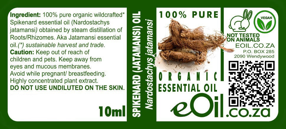 Spikenard Essential Oil Organic - eOil.co.za