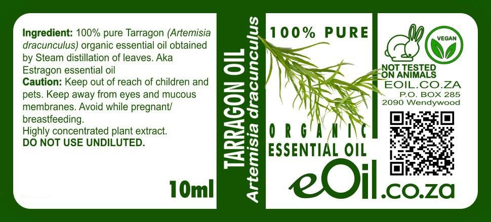 eOil.co.za Tarragon oil Organic Essential Oils 10 ml