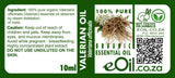 Valerian Root Organic Essential Oil - 10 ml - eOil.co.za